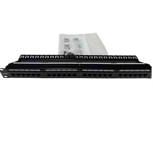 AGER AC-611-24E 1U 24 PORT CAT6 PATCH PANEL