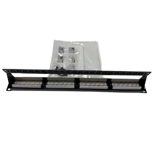 AGER AC-611-24E 1U 24 PORT CAT6 PATCH PANEL
