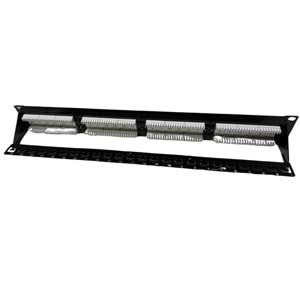 AGER AC-611-24E 1U 24 PORT CAT6 PATCH PANEL
