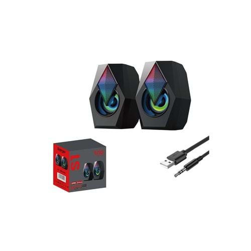 TRİO TRS1 LEDLİ BİLGİSAYAR HOPARLÖRÜ