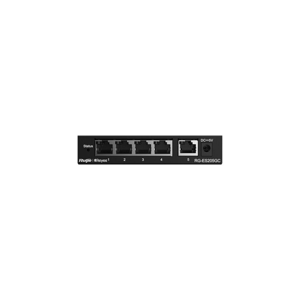 RUIJIE REYEE RG-ES205GC 5 PORT, 10/100/1000 GİGABİT, YÖNETİLEBİLİR SWİTCH