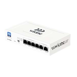 Wİ-TEK WIKING WK-PS206 4 PORT MEGABİT+ 2 PORT MEGABİT UPLİNK POE SWİTCH 4P2U