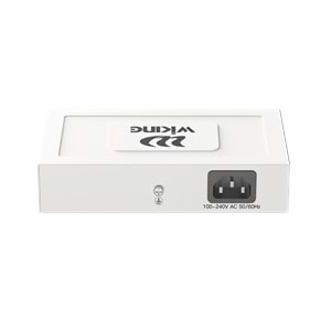 Wİ-TEK WIKING WK-PS206 4 PORT MEGABİT+ 2 PORT MEGABİT UPLİNK POE SWİTCH 4P2U