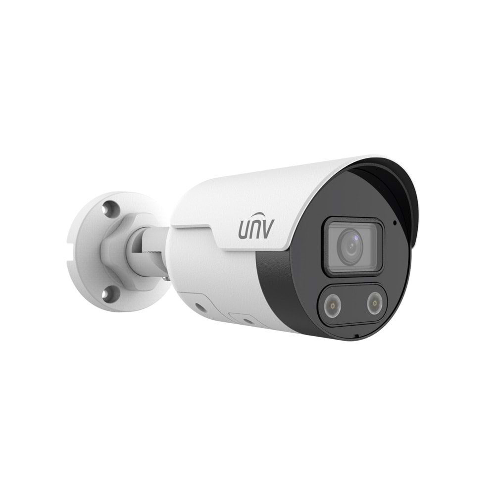 UNV IPC2124LE-ADF28KMC-WL 4MP 2.8MM COLORHUNTER BULLET SESLİ IP KAMERA