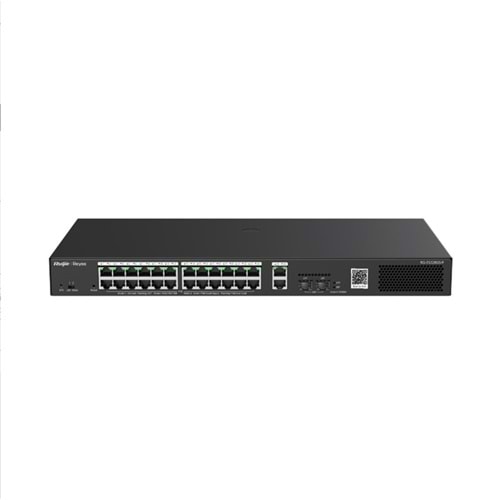 RUIJIE RG-ES228GS-P 26 PORT GIGABIT 24XPOE 370W 2XRJ-45 2XSFP YÖNETİLEBİLİR SWİTCH