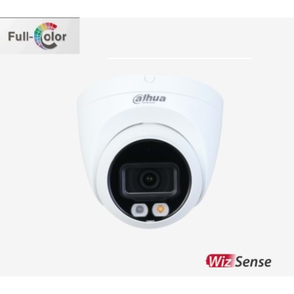 DAHUA HDW2249T-S-IL 2MP 2.8mm FullColor Smart Dual Illumination Dome Kamera