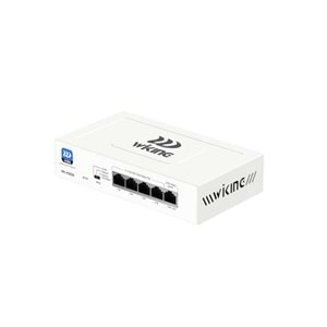 Wİ-TEK WIKING WK-PS305 4 PORT GİGABİT + 2 PORT GİGABİT UPLİNK POE SWİTCH 4GP2GU