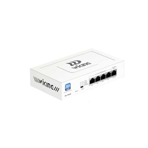 Wİ-TEK WIKING WK-PS305 4 PORT GİGABİT + 2 PORT GİGABİT UPLİNK POE SWİTCH 4GP2GU