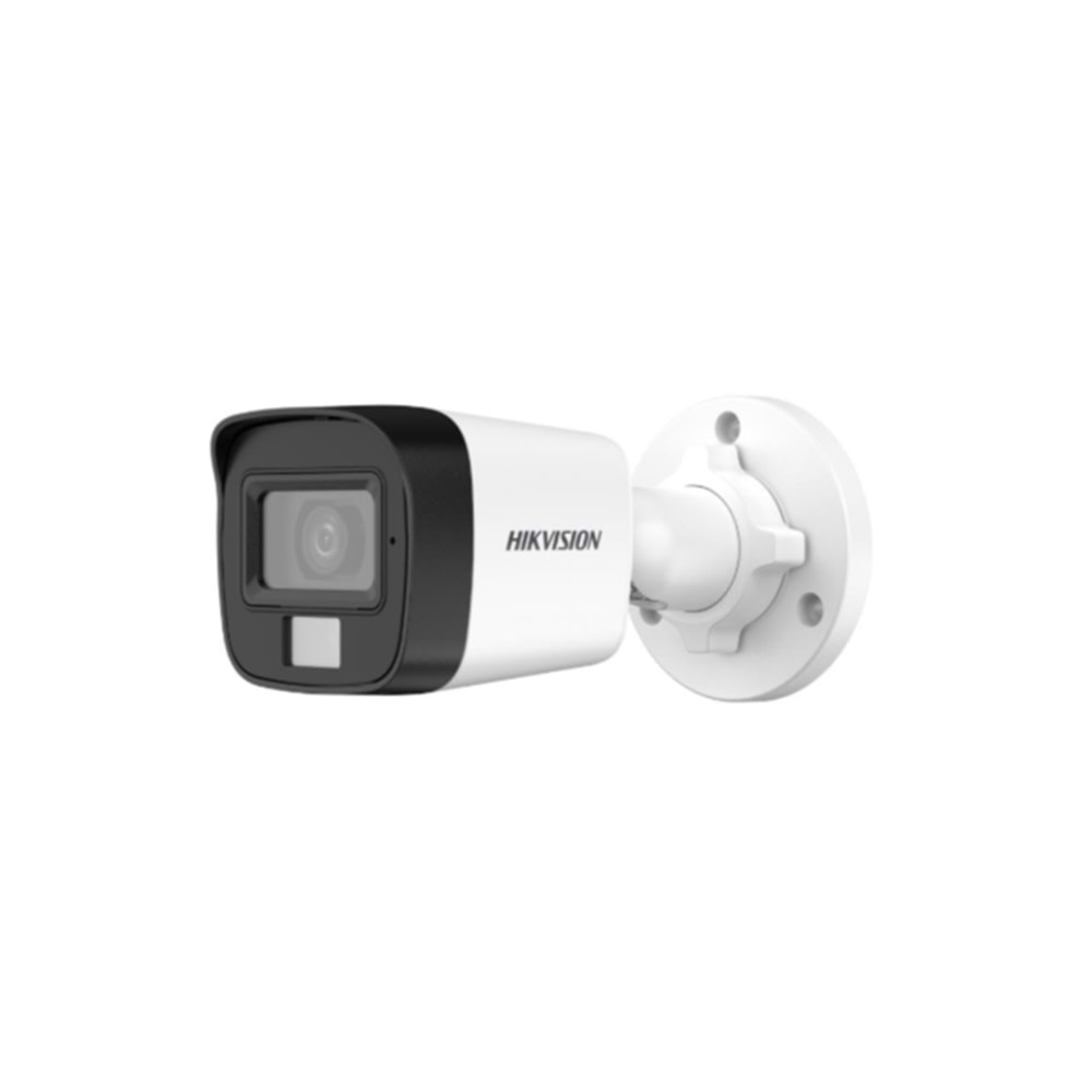 HIKVISION DS-2CE16D0T-LPFS 2.8mm 2MP SMART HYBRİD LİGHT AUDİO FİXED MİNİ AHD BULLET KAMERA