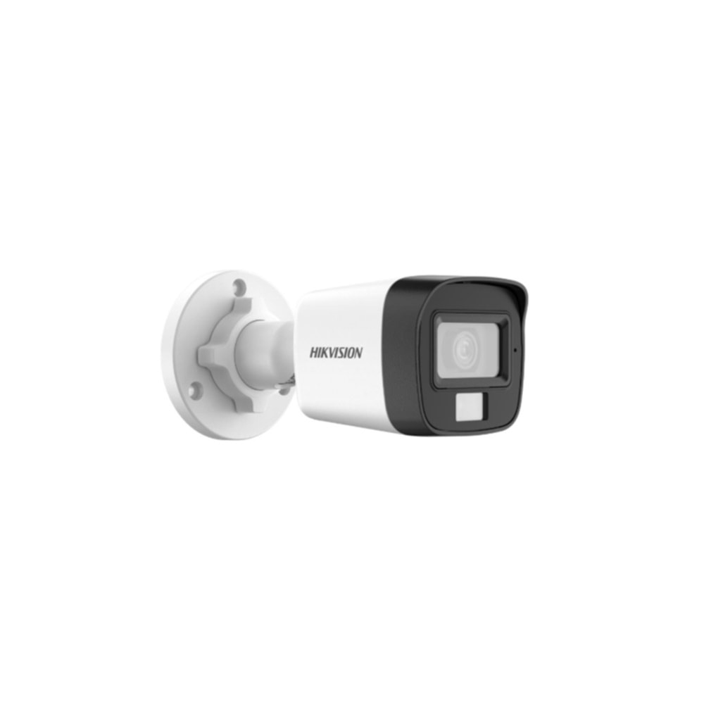 HIKVISION DS-2CE16D0T-LPFS 2.8mm 2MP SMART HYBRİD LİGHT AUDİO FİXED MİNİ AHD BULLET KAMERA