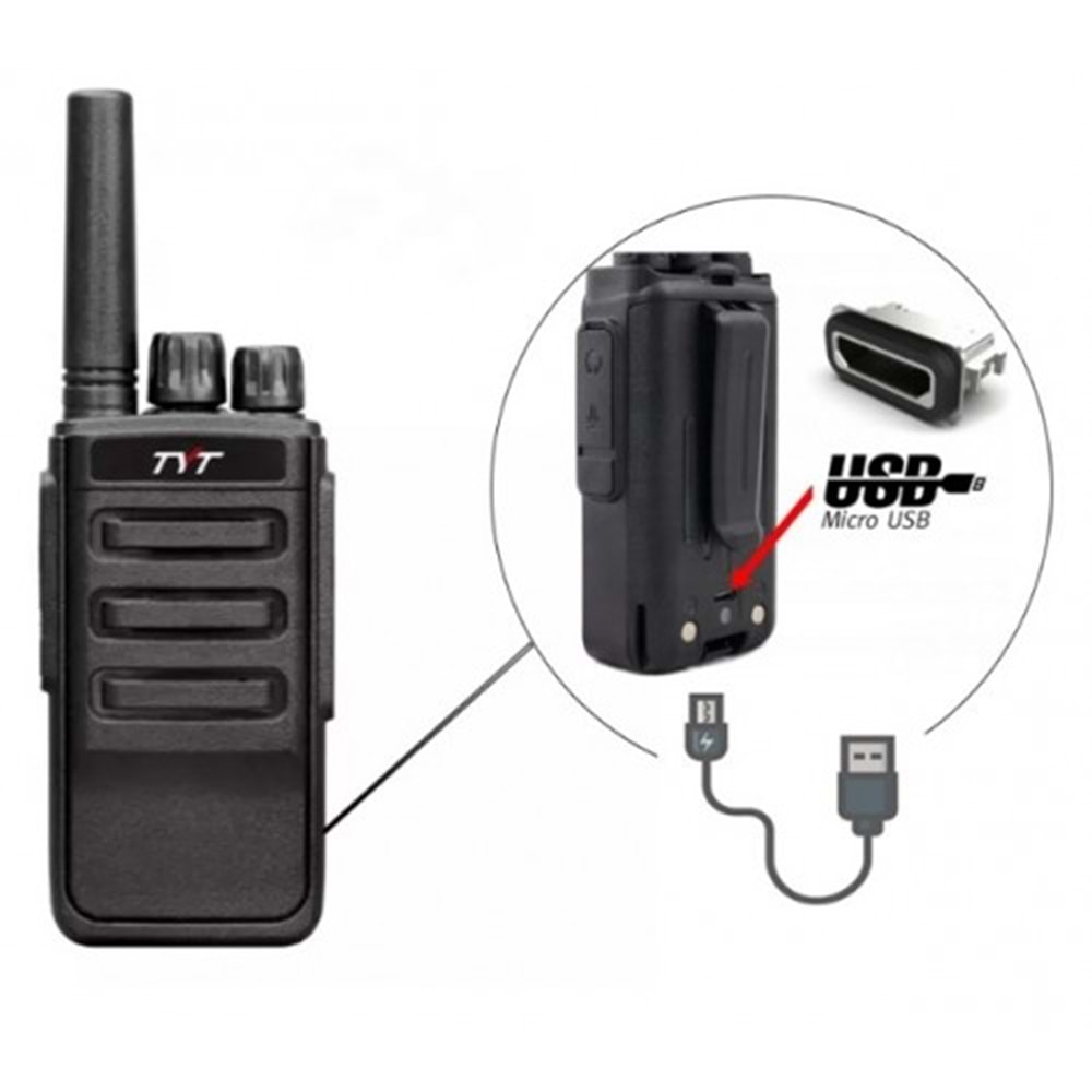 TYT TC-666E 446PMR EL TELSİZİ