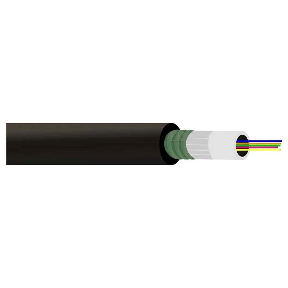 AGER AF-200-12-OS 12 CORE UNIT-TUBE OUTDOOR ARMORED SM PE FİBER KABLO (SİYAH)