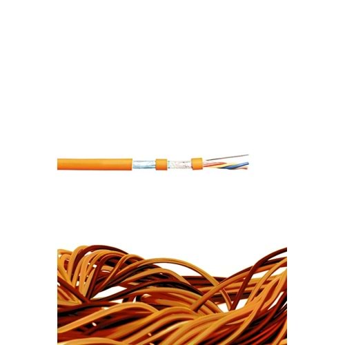 BİRTAŞ HBAPH FE180 PH90 2X2X0,60+0,60mm (AR) YANGIN ALARM KABLOSU (500mt)