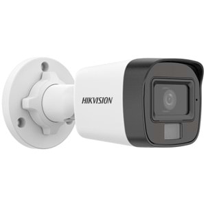 HIKVISION DS-2CD1021G2-LIUF 2MP 4MM 20MT DAHİLİ SESLİ H265 IP67 SMART HYRBID LIGHT BULLET IP KAMERA