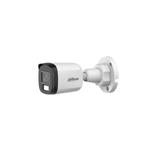 DAHUA DH-HAC-B1A21P-U-IL-A 2MP 3.6mm AKILLI ÇİFT IŞIKLI HDCVI BULLET IR DAHİLİ SESLİ AHD KAMERA