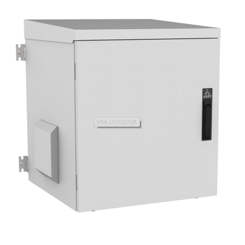 AGER KGYS KABİN W600 D500 H500 AGER MONTAJLI SAHA TİPİ OUTDOOR IP66 (1.5-1MM) CIDAR-BOLMELİ DİREK TİPİ +4U CİHAZ DİKME+(1+1) REM. FAN MONTAJINA UYGUN + HAREKTSIGORPNL MON UYGUN+KAPI SWITCH MONTAJINA UYGUN (ON METAL KAPAK D- B2 7035 )