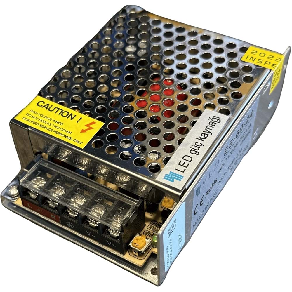 YLD 24V 2,5 AMPER METAL KASA ADAPÖR