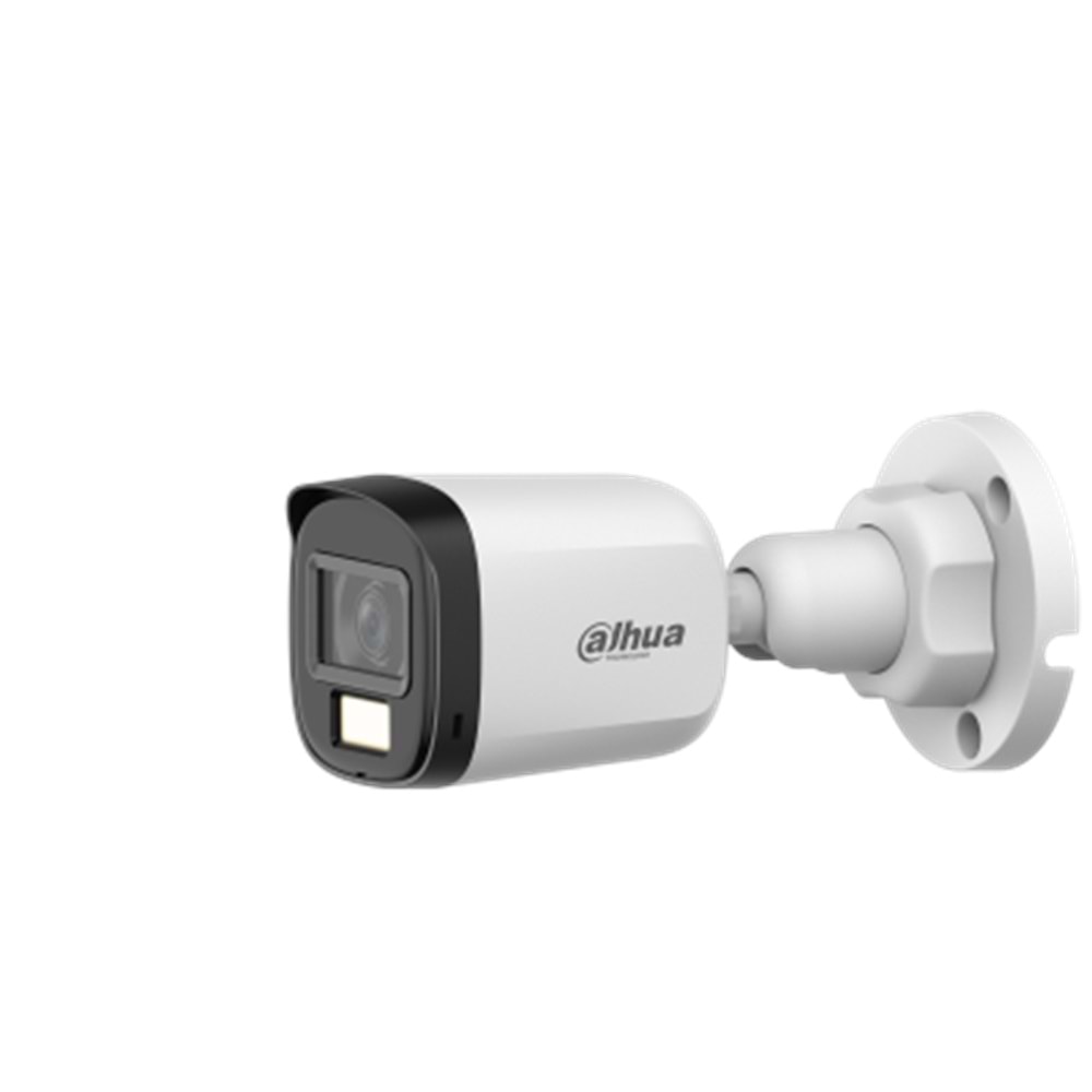 DAHUA DH-HAC-B1A51P-U-IL-A 5 MP AKILLI ÇİFT IŞIKLI HDCVI BULLET KAMERA(30m IR) DAHİLİ MİKROFON