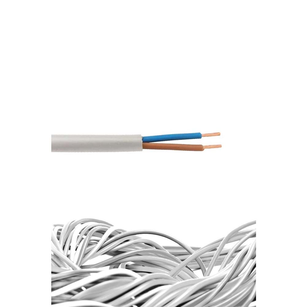 KOÇ 2X1,5 NYMHY BY K100 TTR (H05W-F) KABLO