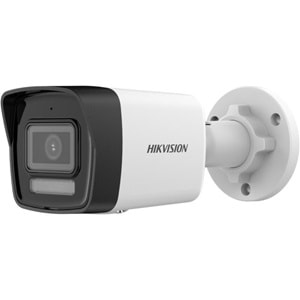 HIKVISION DS-2CD1041G2-LIUF 4MP 2.8MM 20MT DAHİLİ SESLİ H265 IP67 SMART HYRBID LIGHT BULLET IP KAMERA