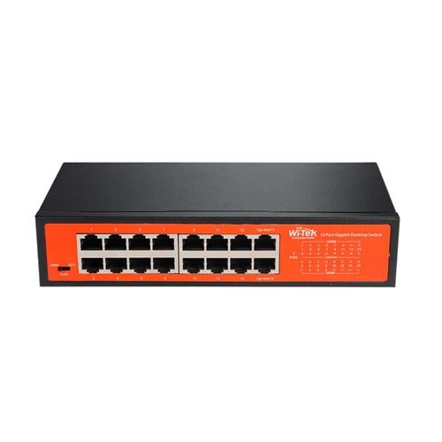 Wİ-TEK WI-SG116D V2 16XGİGABİT DESKTOP ETHERNET SWİTCH