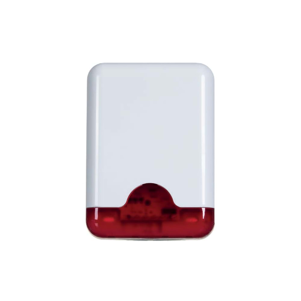 TEKNİM VAS-741RX KIRMIZI PENCERELİ HARİCİ SİREN (İÇ KAPAKSIZ)