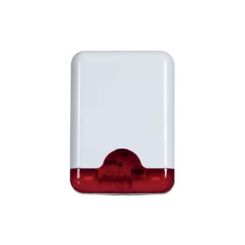 TEKNİM VAS-741RX KIRMIZI PENCERELİ HARİCİ SİREN (İÇ KAPAKSIZ)