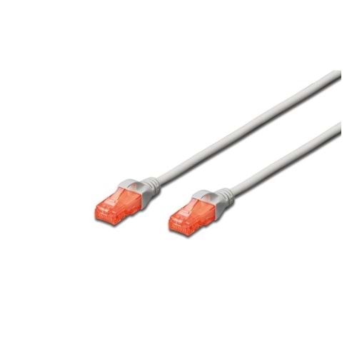 AGER Cu-LSZH AWG 26/7-color grey-length 5 m-AC-602-050-AGER CAT 6 U-UTP patch cord
