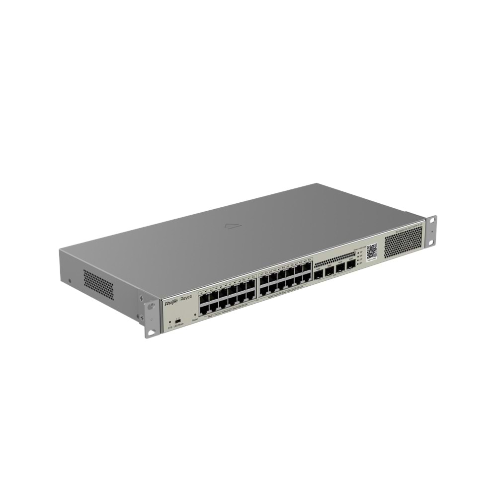 RUIJIE REYEE RG-NBS3100-24GT4SFP-P-V2 24 PORT, 10/100/1000 GİGABİT, L2 YÖNETİLEBİLİR SWİTCH