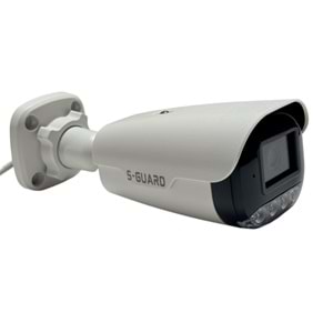 S-GUARD SG-4054 5MP DAHİLİ SESLİ WARMLED STARLIGHT LENS POE METAL KASA BULLET KAMERA