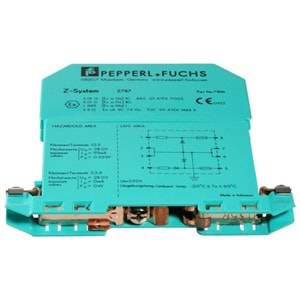 PEPPERL+FUCHS ZENER BARİYER,SİGORTALI