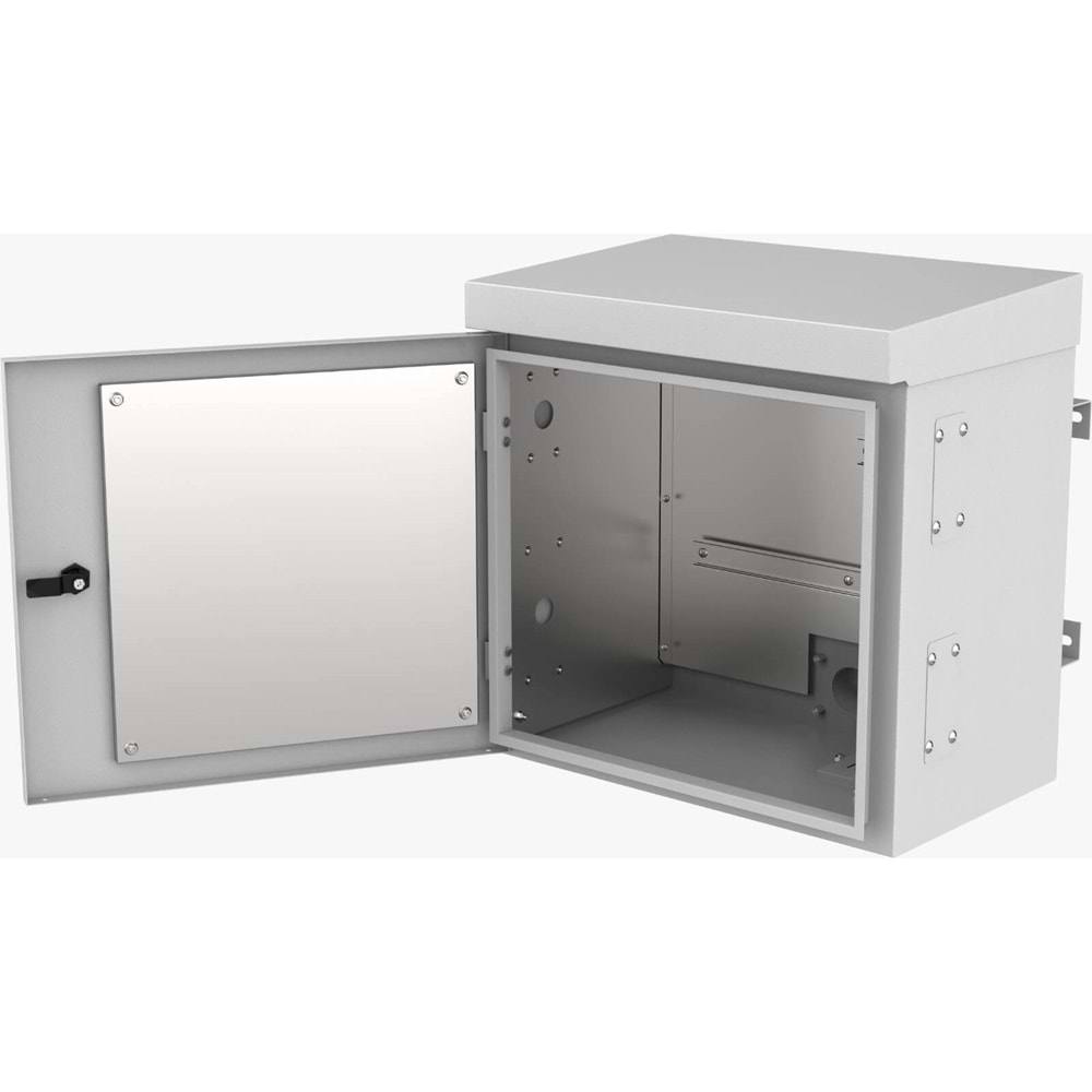 AGER AG-MB505033B2-D150-A-M1 MONTAJLI (W:500 H:500 D:325) MM MİNİ MOBESE 1 TERMOSTATLI FAN + 1 SET CAP 150 DİREK KELEPÇESİ DAHİLDİR (B2-OUTDOOR 7035)