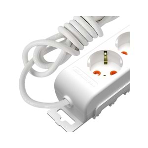 MUTLUSAN 3 LÜ 2 METRE TOPRAKLI GRUP PRİZ