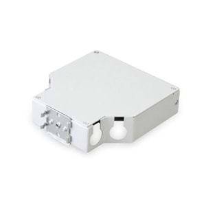 AGER AFPP4-36-0GR-AGER RAY TİPİ 36 CORE FİBER PATCH PANEL 6x SC//DX Couplers RAY TİP (din rail) FİBER PATCH PANEL