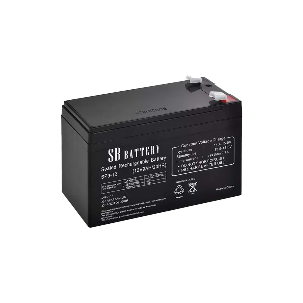SB SB12-12V 9AH UPS AKÜSÜ