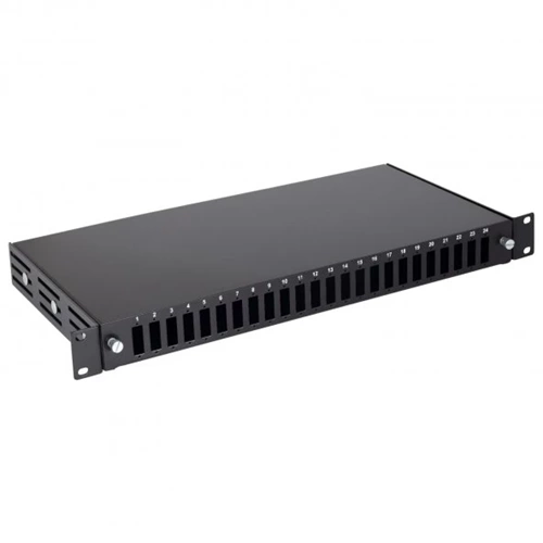 AGER 24 PORT SCD 19 INCH FİBER OPTİK KUTU (S1 SİYAH)