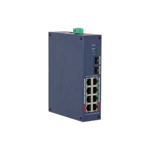 DAHUA DH-CHS4210-8GT-110 10-Port Cloud Managed Hardened Gigabit Switch with 8-Port PoE 2 SFP
