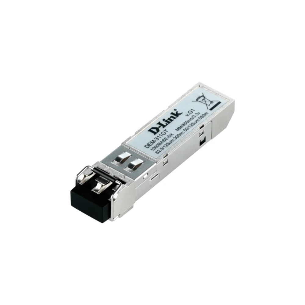D-Link DEM-311GT Uyumlu Fiberend 1G-S-SX 1Gb/s 550m 850nm LC SFP Transceiver