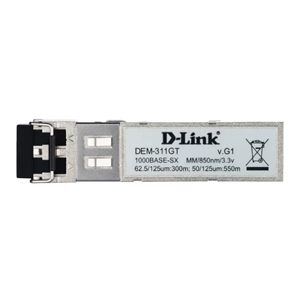 D-Link DEM-311GT Uyumlu Fiberend 1G-S-SX 1Gb/s 550m 850nm LC SFP Transceiver