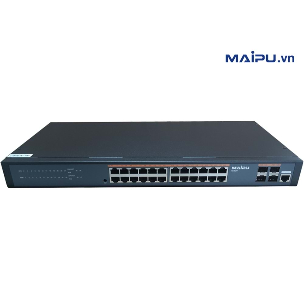 MAİPU IS230-28TP-AC 24 PORT POE MANAGED SWİTCH