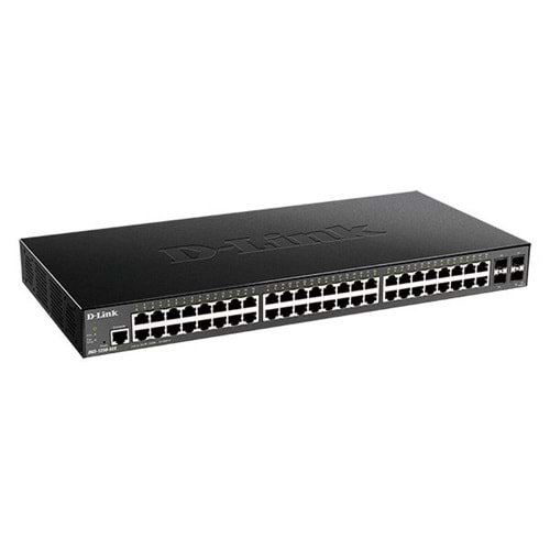 D-LINK DGS-1250-52X 52-PORT 10-GİGABİT SMART MANAGED SWİTCH 4 x 10G SFP+ PORT