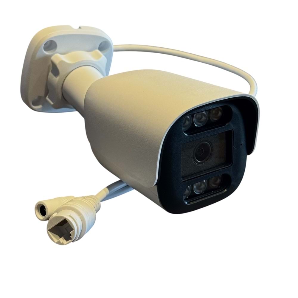 S-GUARD GBP406 4MP 3.6MM H265 SMART HYBRİD LİGHT IP SESLİ BULLET KAMERA