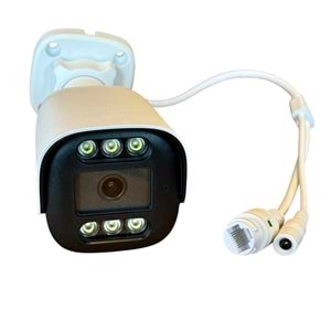 S-GUARD GBP406 4MP 3.6MM H265 SMART HYBRİD LİGHT IP SESLİ BULLET KAMERA