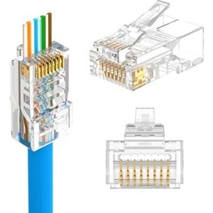 AGER ACPL6-33 CAT6 RJ45 KONNEKTÖR (100lü)