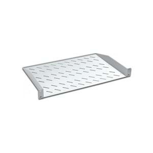 AGER 2U RAF KISA 19 INCH 2 NOKTADAN BAĞLANTILI SABİT RAF- RAF DERİNLİĞİ:300MM -YÜK KAPATİSESİ 30KG.(S1 SİYAH 9005)