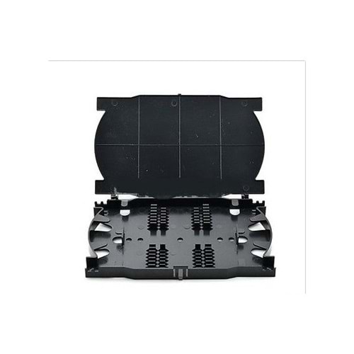 AGER AA-FBRKST-S FİBER OPTİK KASET SİYAH VE BAĞLANTI SOMUNU