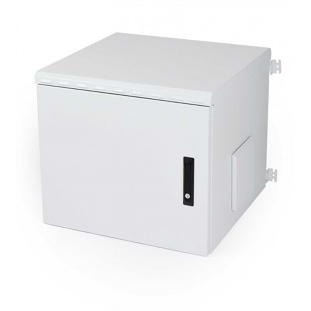 AGER 16U 600X800 AG-OT16U6080B2-D-A-M1 MONTAJLI OUTDOOR DUVAR TİPİ KABİNET BAZA DAHİL (ÖN METAL KAPAKD-B2 7035 DIŞ ORTAM)