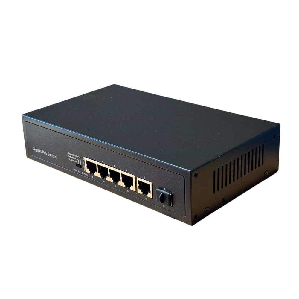 S-GUARD 4P1U1S SWITCH 4 PORT 10/100/1000MB 1 UPLINK 10/100/1000MB