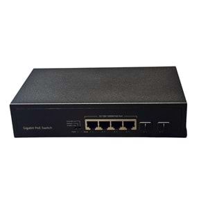 S-GUARD 4P2S POE SWITCH 4 PORT 10/100/1000MB 2 SFP PORT 10/100/1000MB