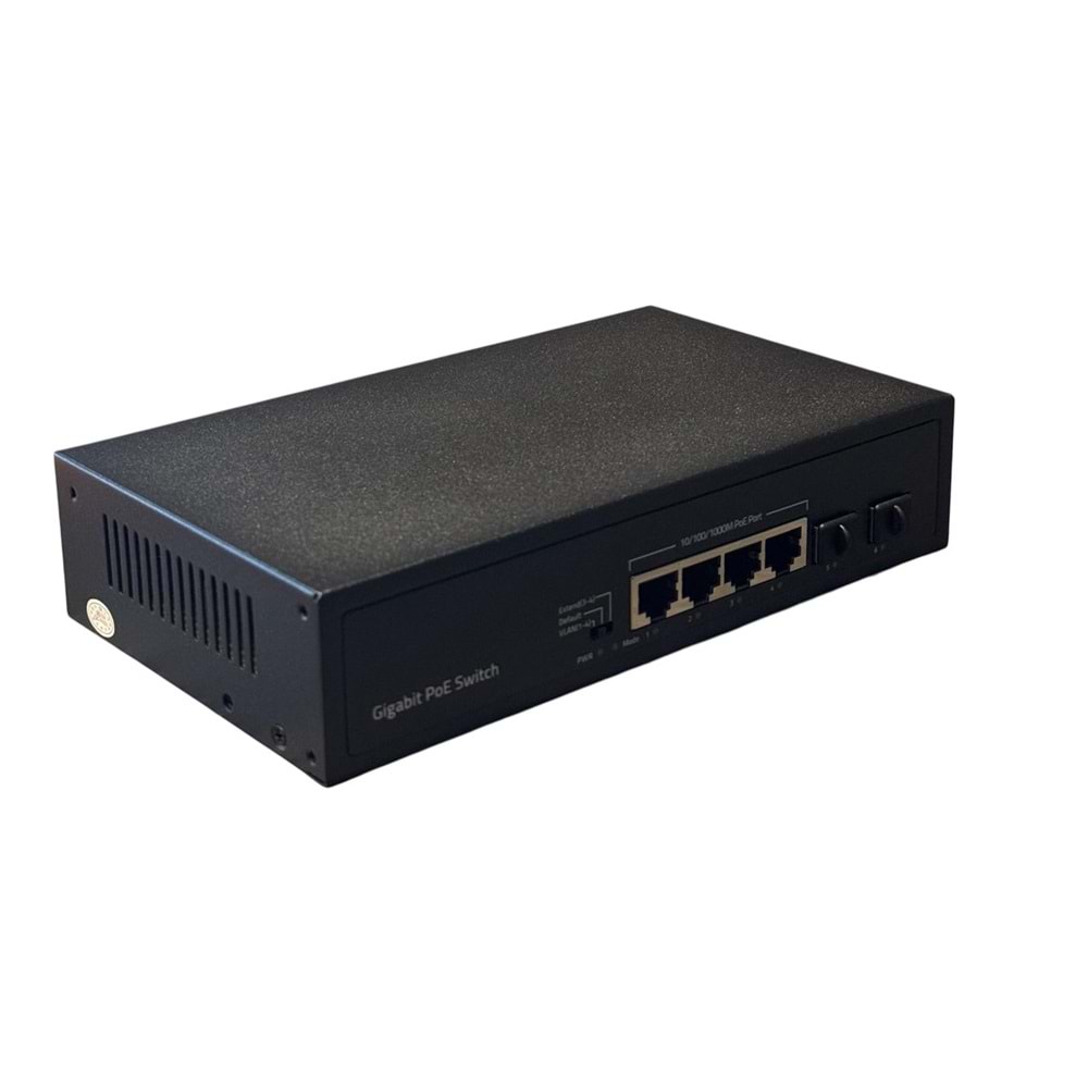 S-GUARD 4P2S POE SWITCH 4 PORT 10/100/1000MB 2 SFP PORT 10/100/1000MB